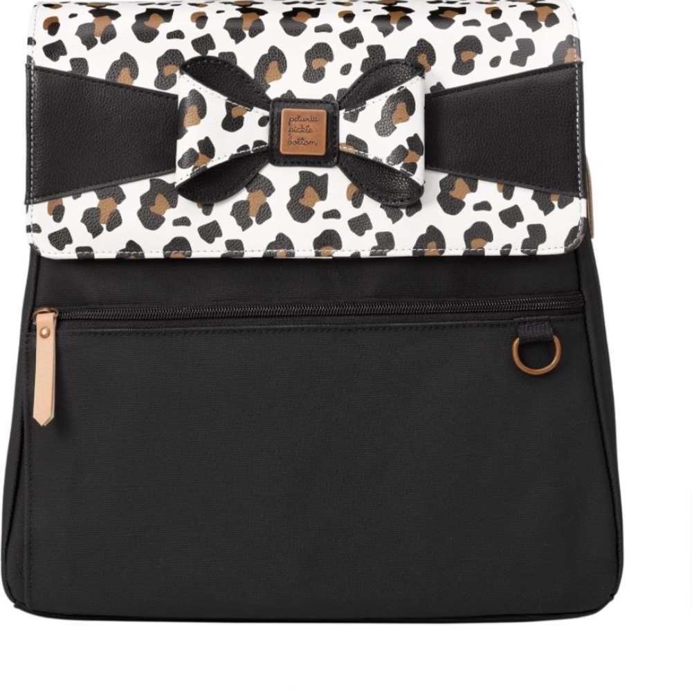 Petunia pickle bottom meta backpack moon leopard diaper bag